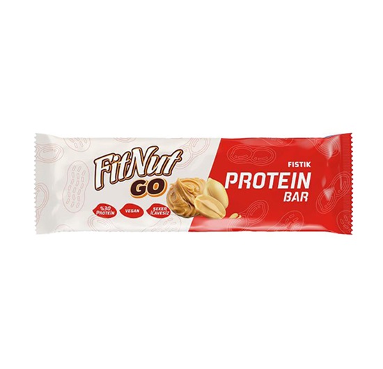 Fitnut Go Bar Fıstıklı Protein Bar 1 Adet