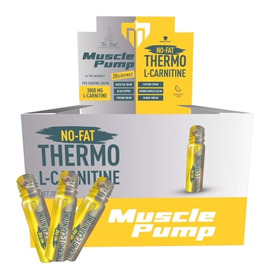 Muscle Pump No Fat Thermo L-Carnitine Ananas 100 mL x 20 Shot