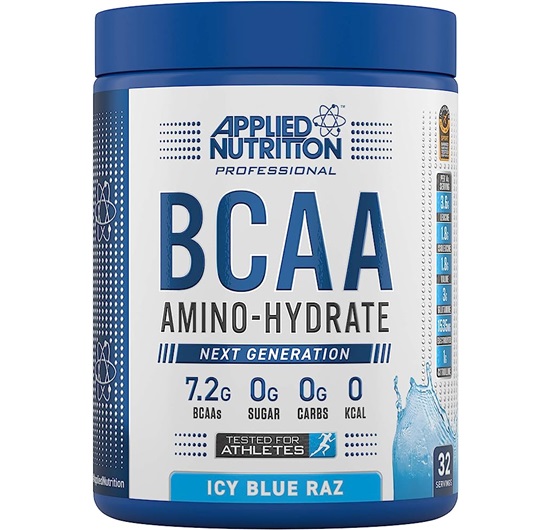 Applied Nutrition Bcaa Amino Hydrate Icy Blue Raz 450 Gr