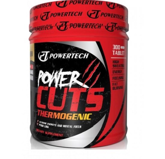 PowerTech Power Cuts Thermogenic 300 Tablet