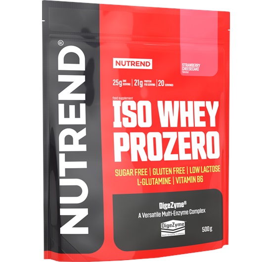 Nutrend ISO Whey Pro Zero Çilek Cheesecake 500 Gr