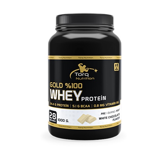 Torq Nutrition Gold %100 Whey Protein Beyaz Çikolata 1000 Gr